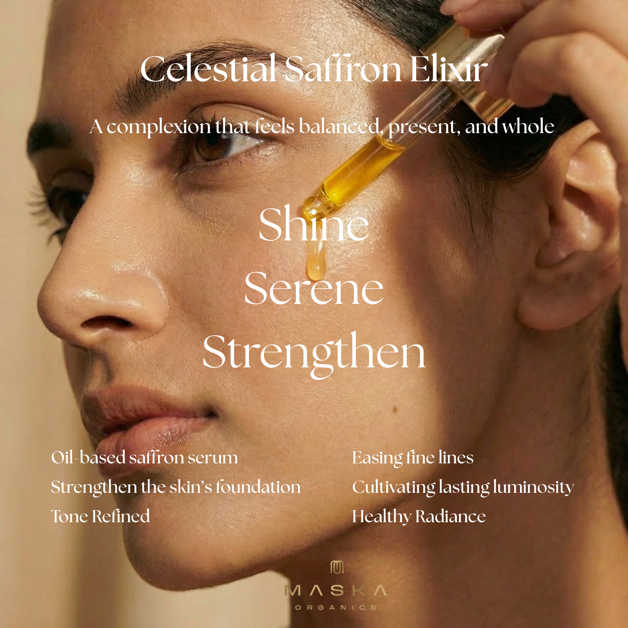 Celestial Saffron Elixir Face Serum Première