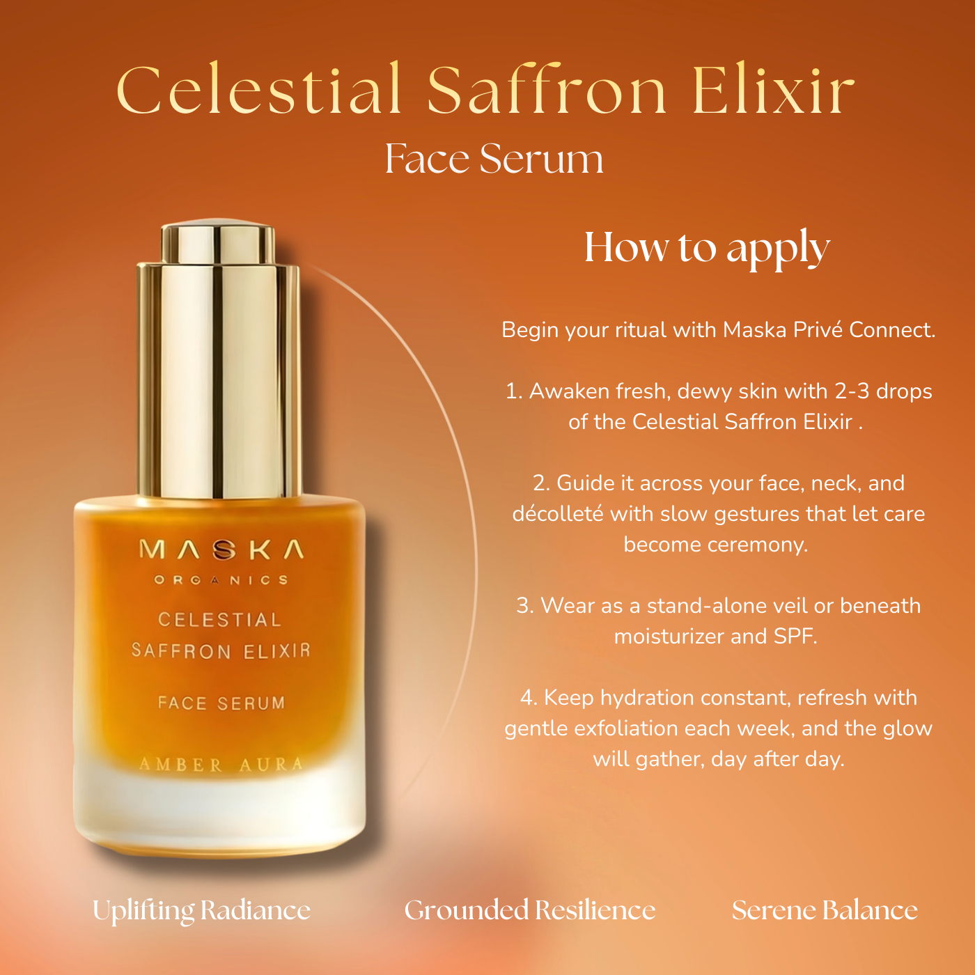 Celestial Saffron Elixir - Face Serum