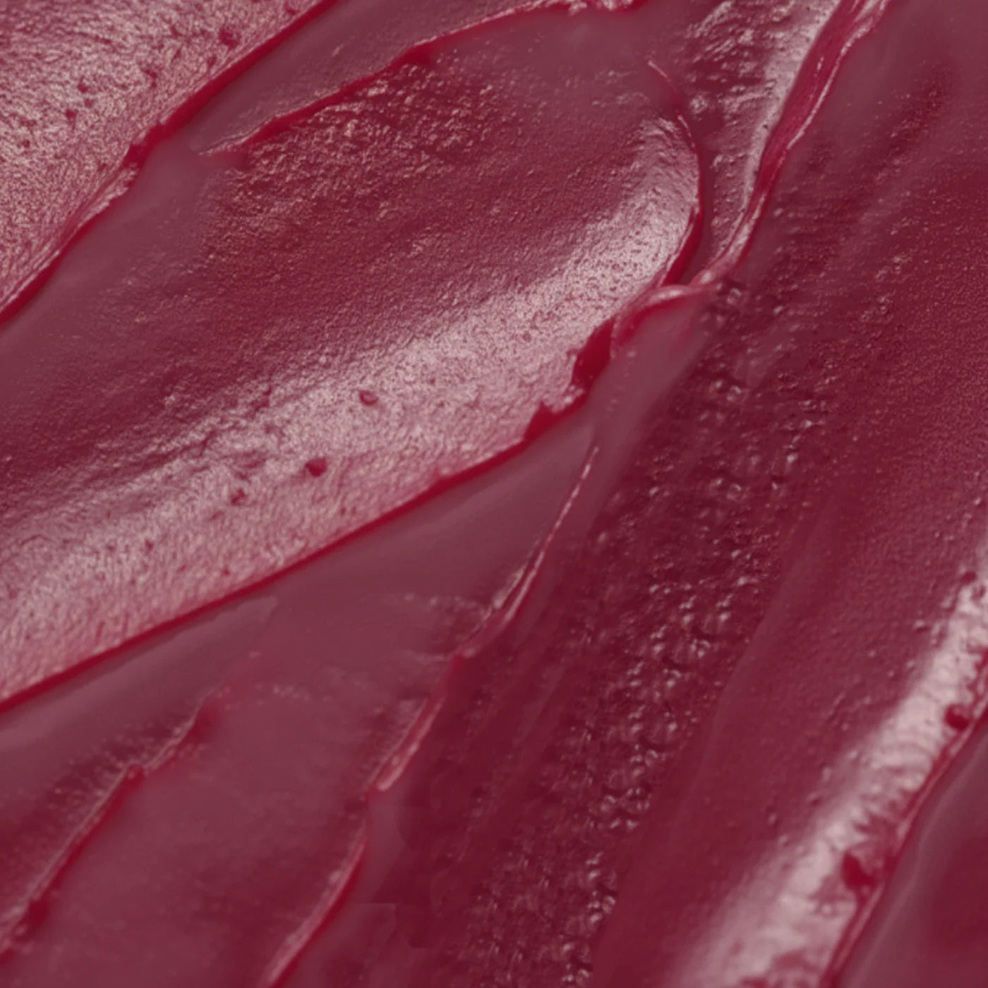 Maska Organics Mystic Mellow Blush Lip Butter texture — rich botanical lip butter with a creamy whipped texture and natural beetroot tint, designed to nourish lips and leave a soft blush finish