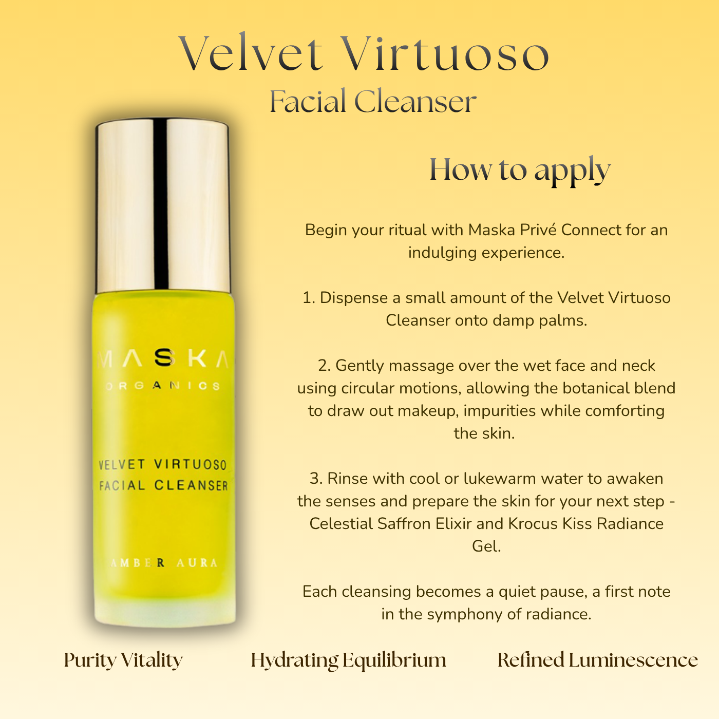 Velvet Virtuoso Facial Cleanser Première