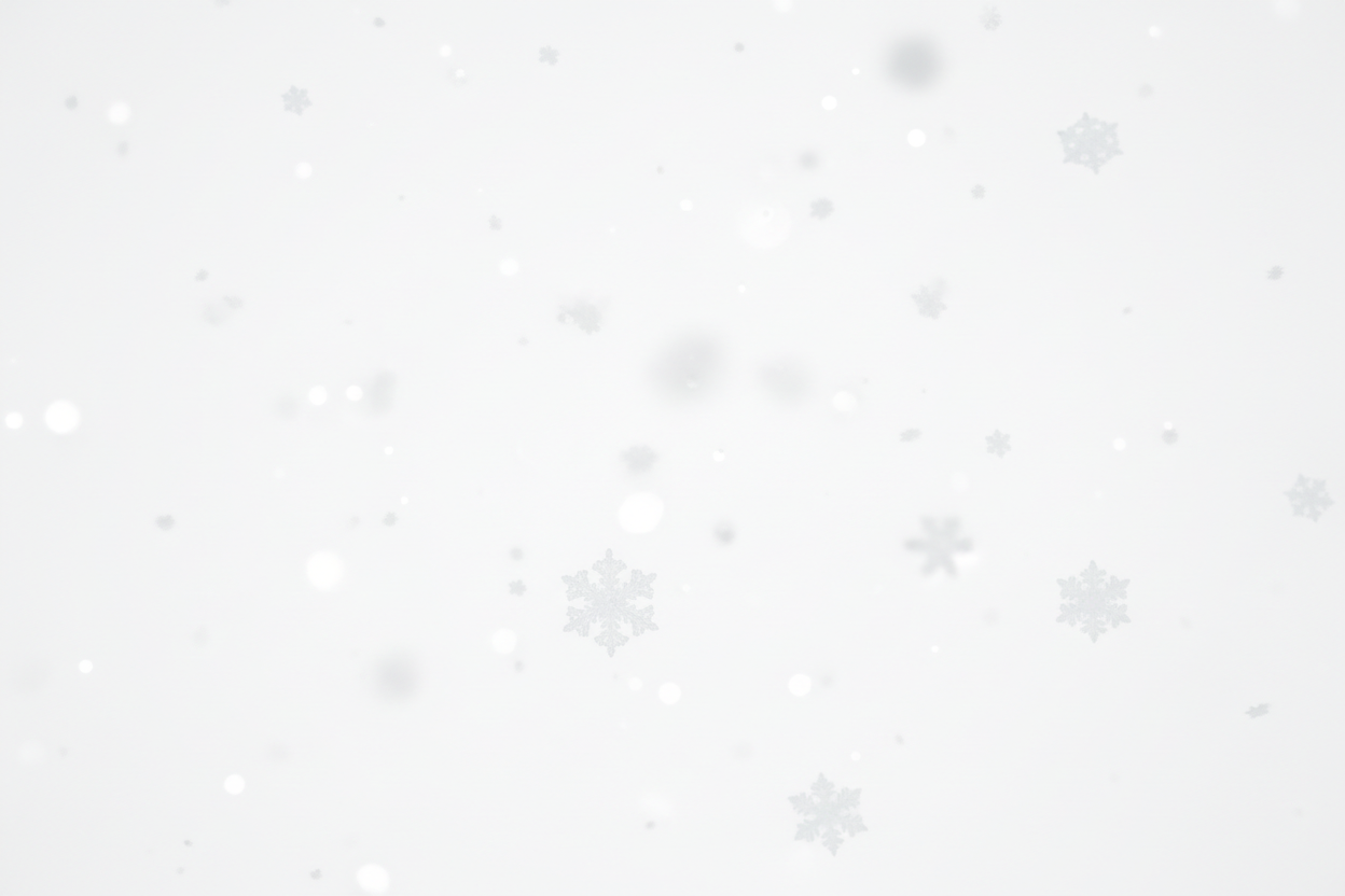 snow fall white background